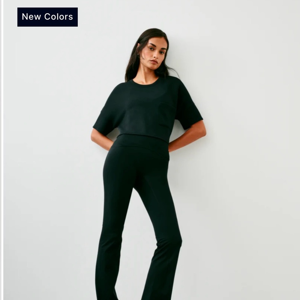 SPANX Black Boot Cut Pants